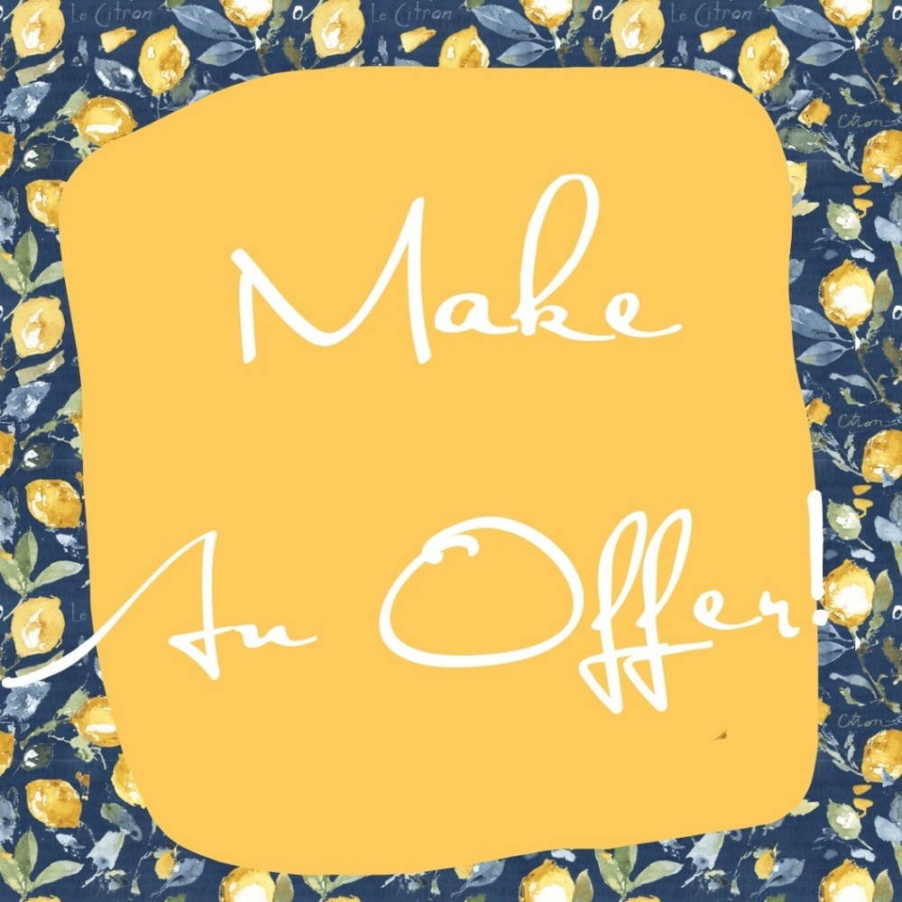 See something you like? Make me an offer!